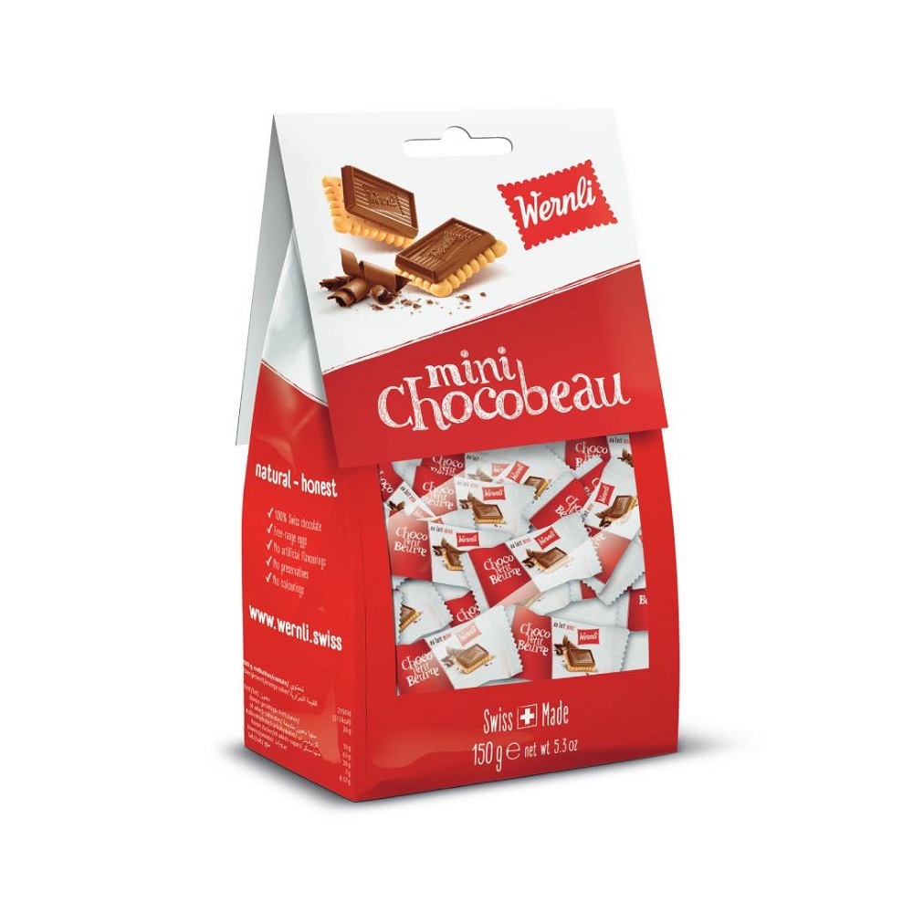 瑞士Wernli巧克力方塊奶油餅乾, , large