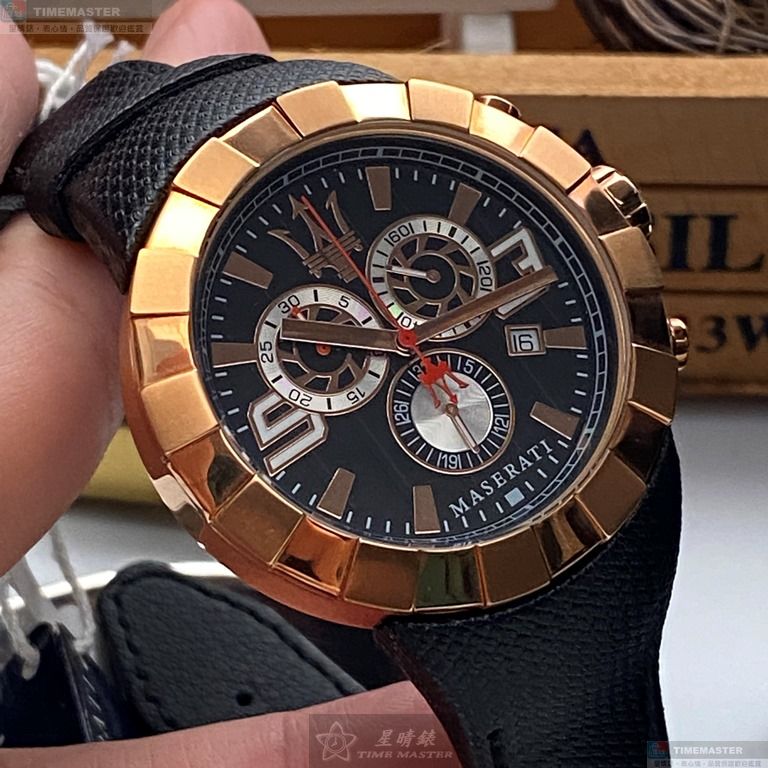 [TIMEMASTER] MASERATI watch, 44mm, R8871603002, , large