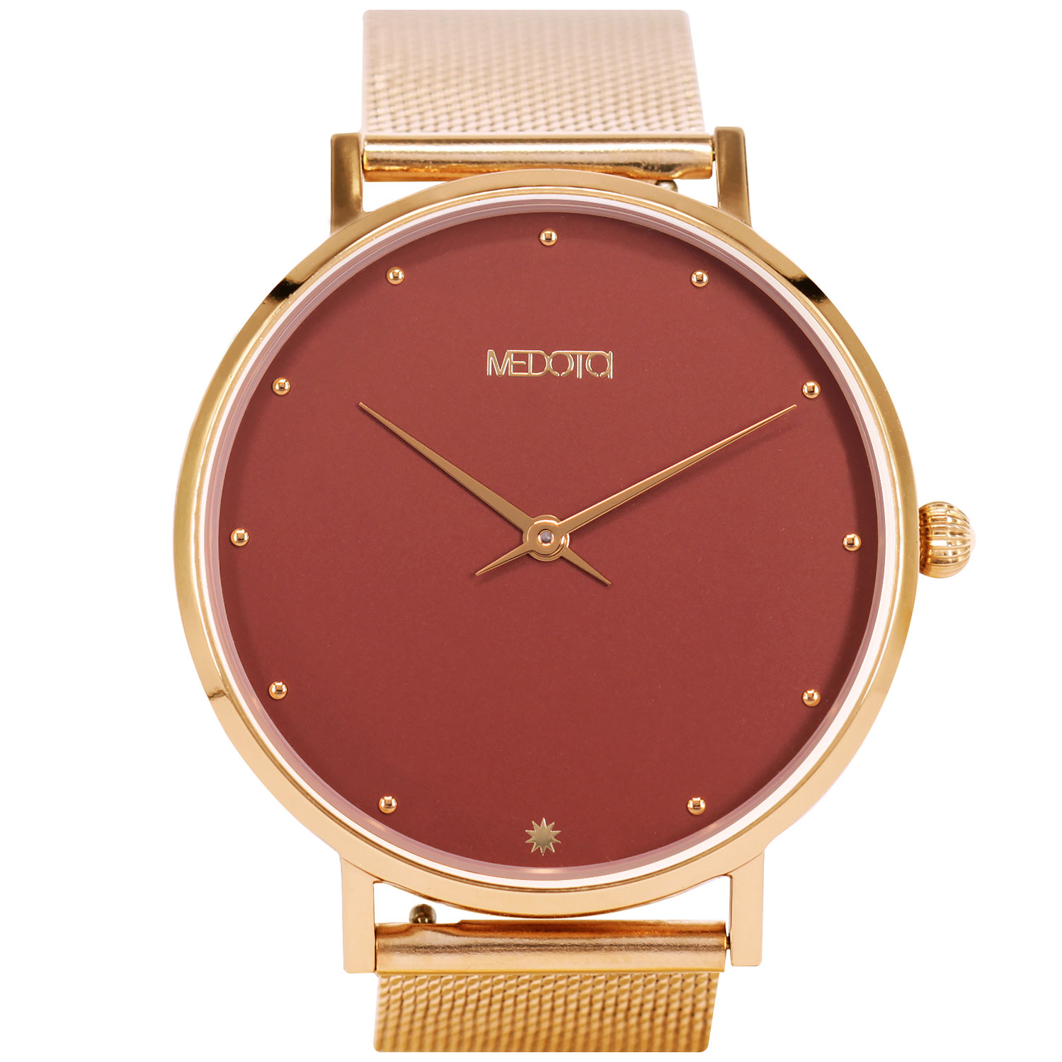 [MEDOTA] CHICA minimalist color collection ladies watch-Red / CH-9404, , large