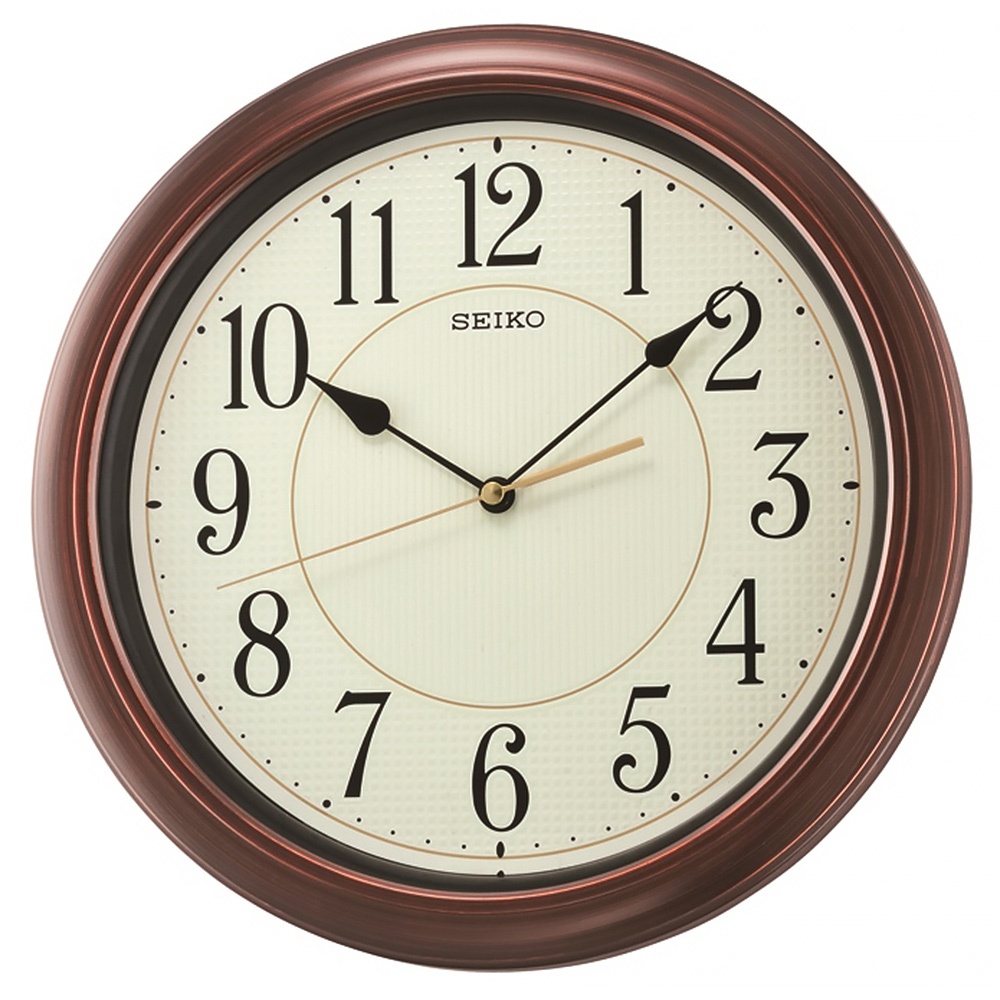 SEIKO 精工 夜光面盤指針掛鐘 時鐘 QXA616B