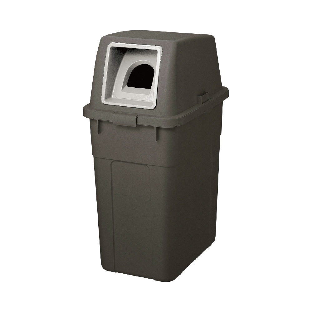 日本RISU｜W&W系列 大開口/瓶罐分類垃圾桶 90L, , large