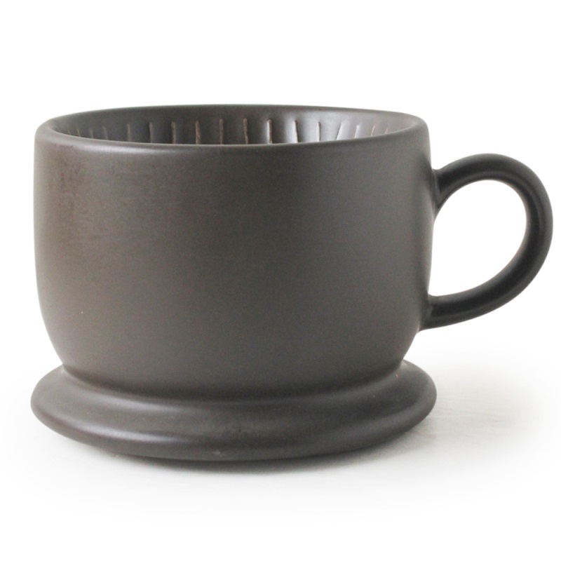 [豐名日本餐具] 咖啡過濾杯 棕釉 / C00CS7-2
