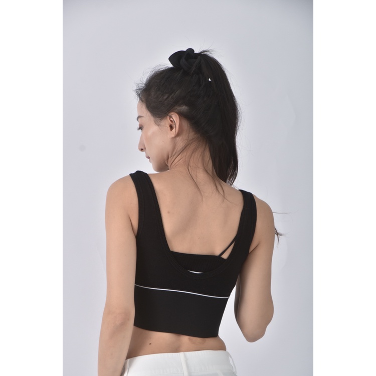 (S) 【安于晴Charlene私服】alexander Wang質感無袖黑色上衣二手衣, , large