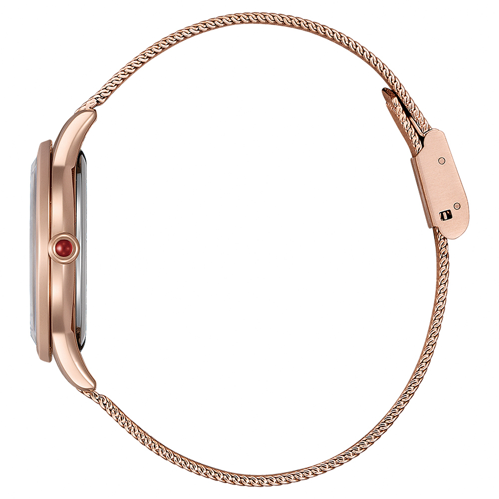 CITIZEN 星辰 L系列 非洲菊 光動能氣質大三針米蘭帶女錶 EM0819-80X, , large