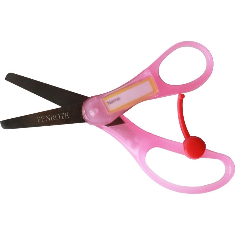 【PENROTE 筆樂】學生省力剪刀 粉, , large