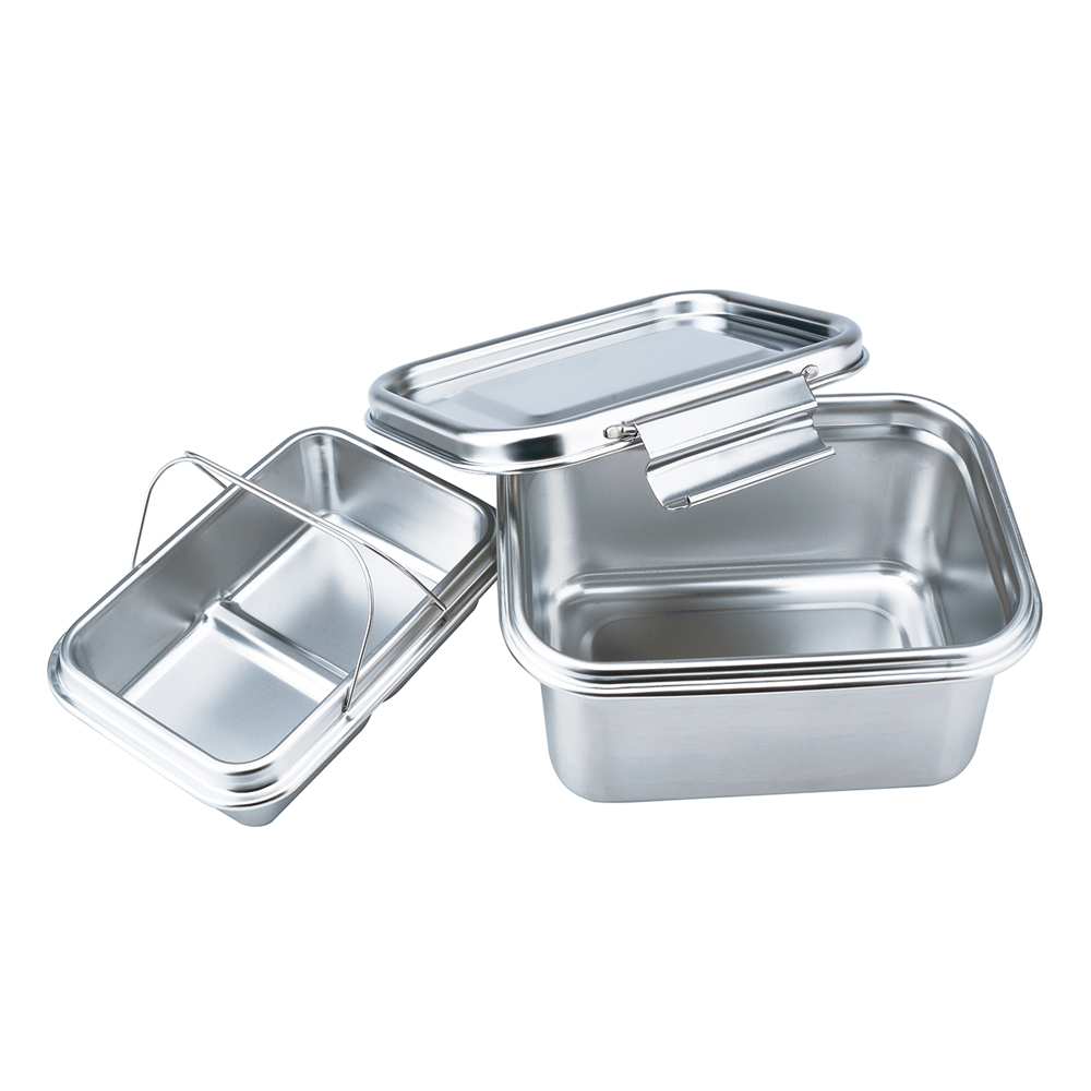 PERFECT 理想牌 極緻316不鏽鋼密封餐盒方形便當盒保鮮盒 17cm低（750cc）-Leidea樂德兒, , large