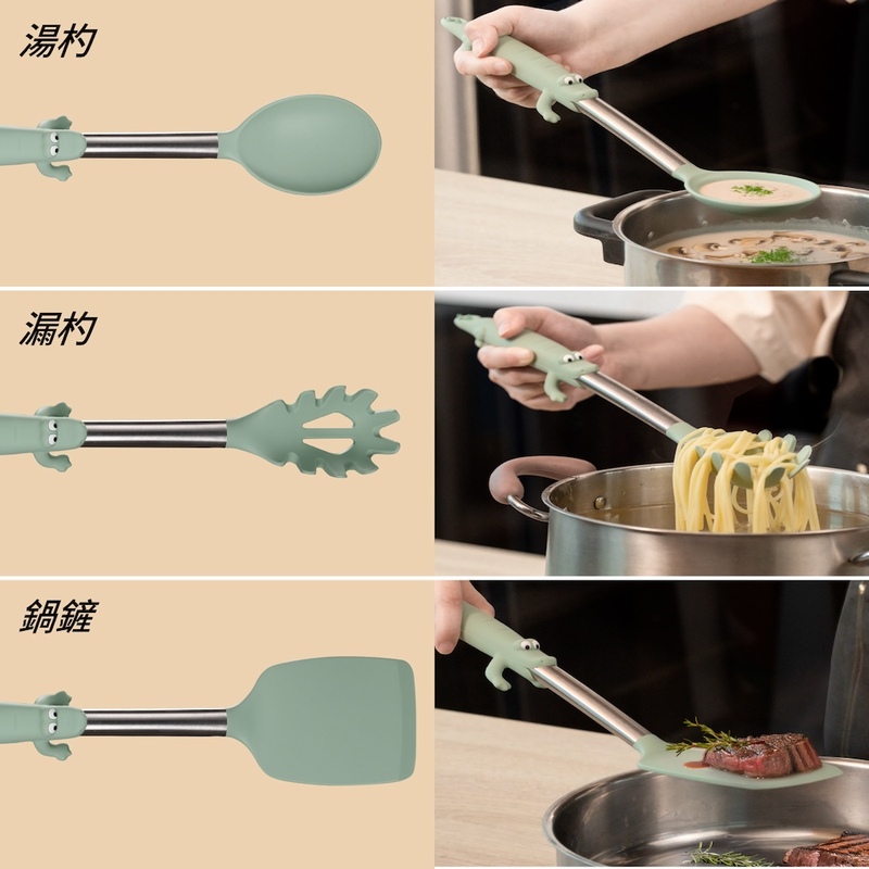 〔Bone蹦克〕造型立掛廚具組, , large
