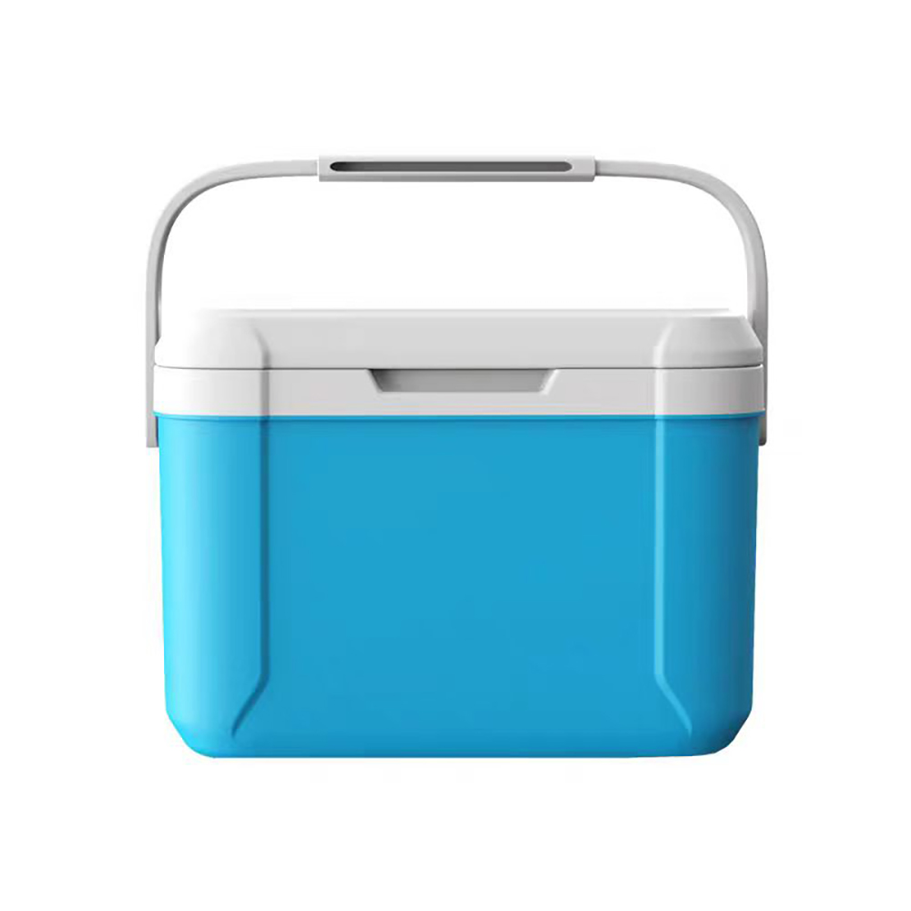 Camping essential: Blue 5.5L large-capacity insulated box (outdoor cooler, 5.5L insulated box, 48-hour cooling, food-grade insulated box), , large