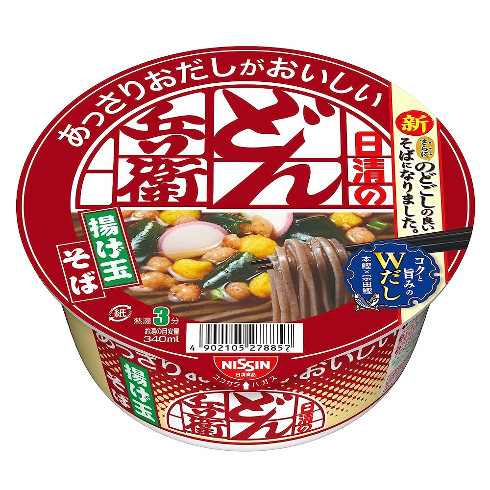 日清兵衛雞蛋鰹魚風味蕎麥麵