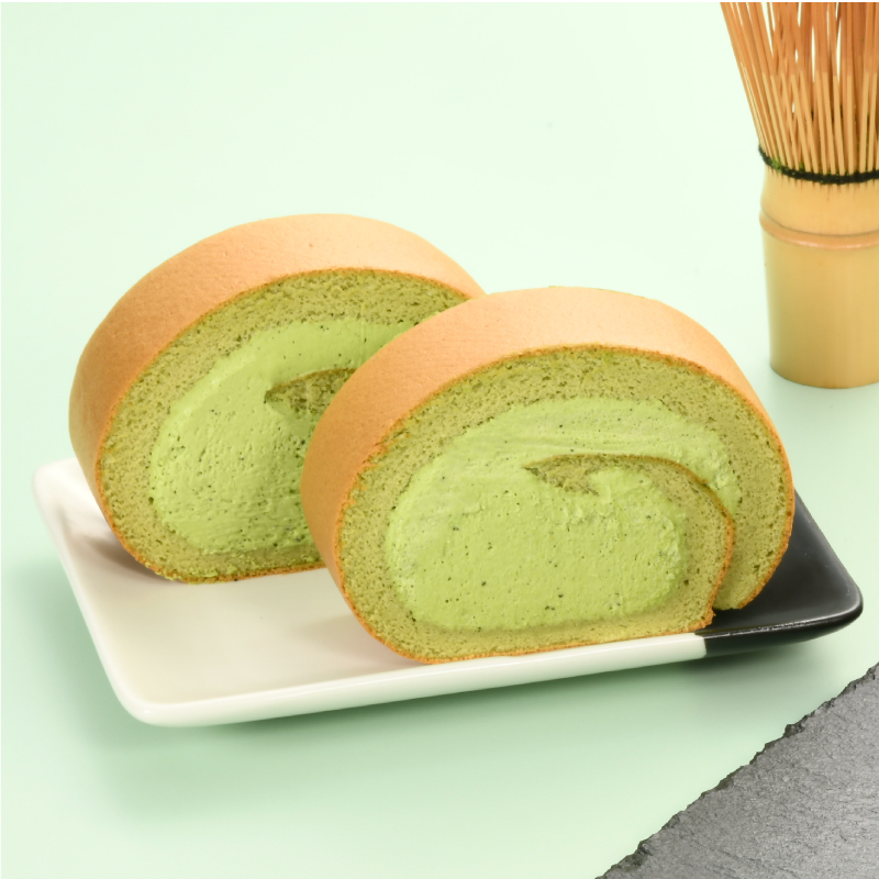 【Yannick 】 Rich Matcha Cream Roll  Cake(12CM / Roll), , large