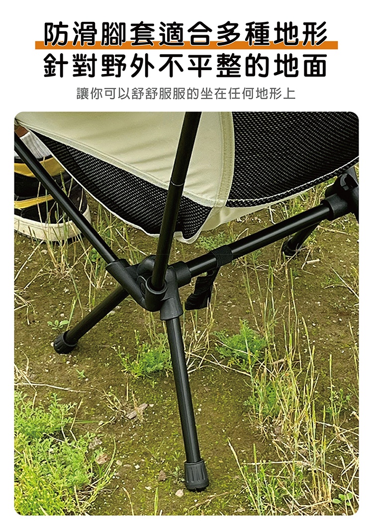 【啾愛你】高背月亮折疊椅-深藍色, , large