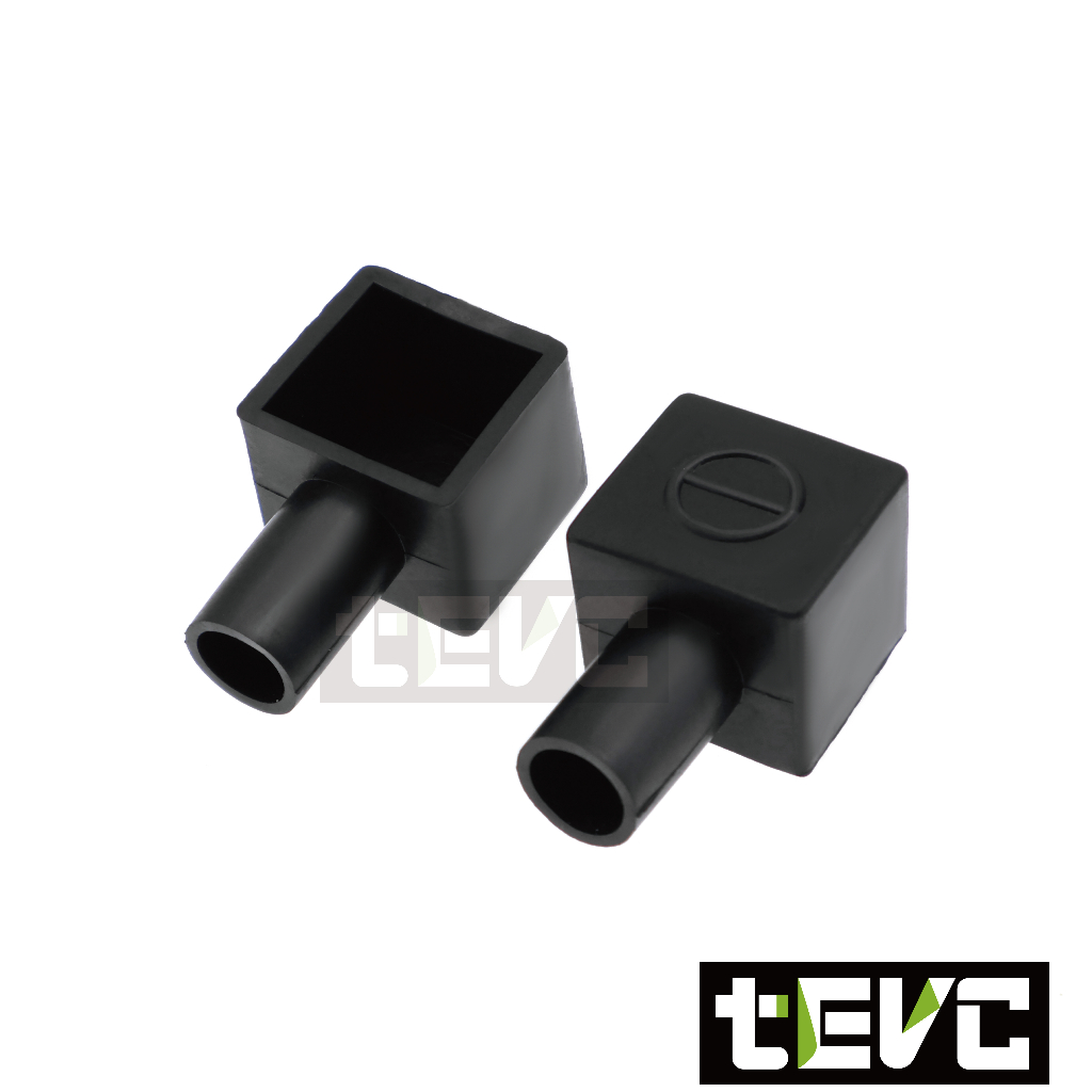 《tevc》BK005 電瓶保護 絕緣保護套 橡膠套 防塵蓋-紅色, , large