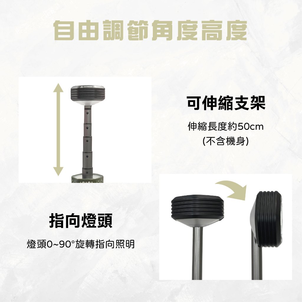 Telescopic Magnetic LED Work Light, , large