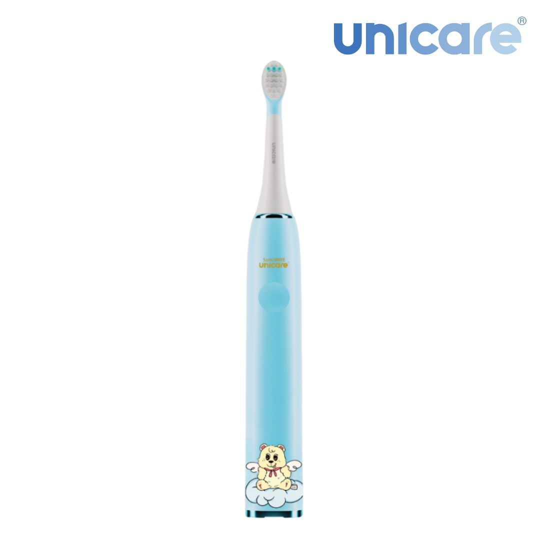 [unicare®] unibear聲波氣旋兒童電動牙刷_(藍色), , large