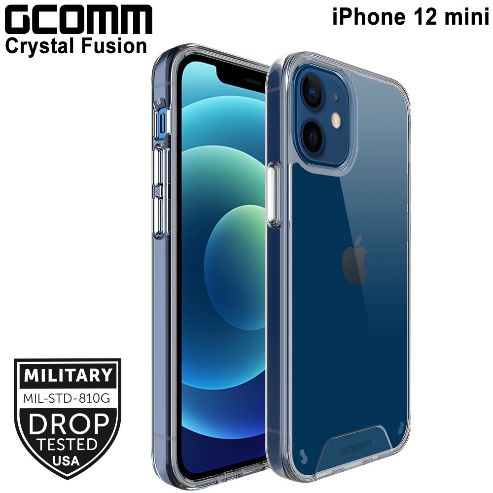 GCOMM iPhone 12 mini (5.4吋) 晶透軍規防摔殼 Crystal Fusion, , large