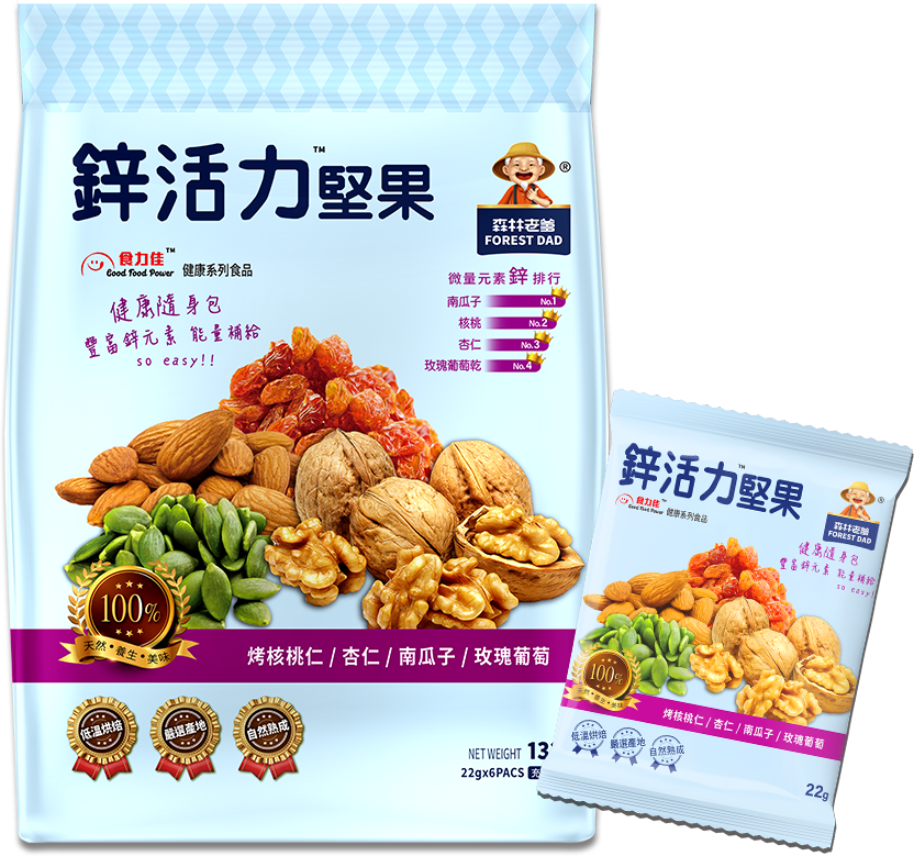 Good Food Power Forest Dad Daily Nut-Zinc Active, , large