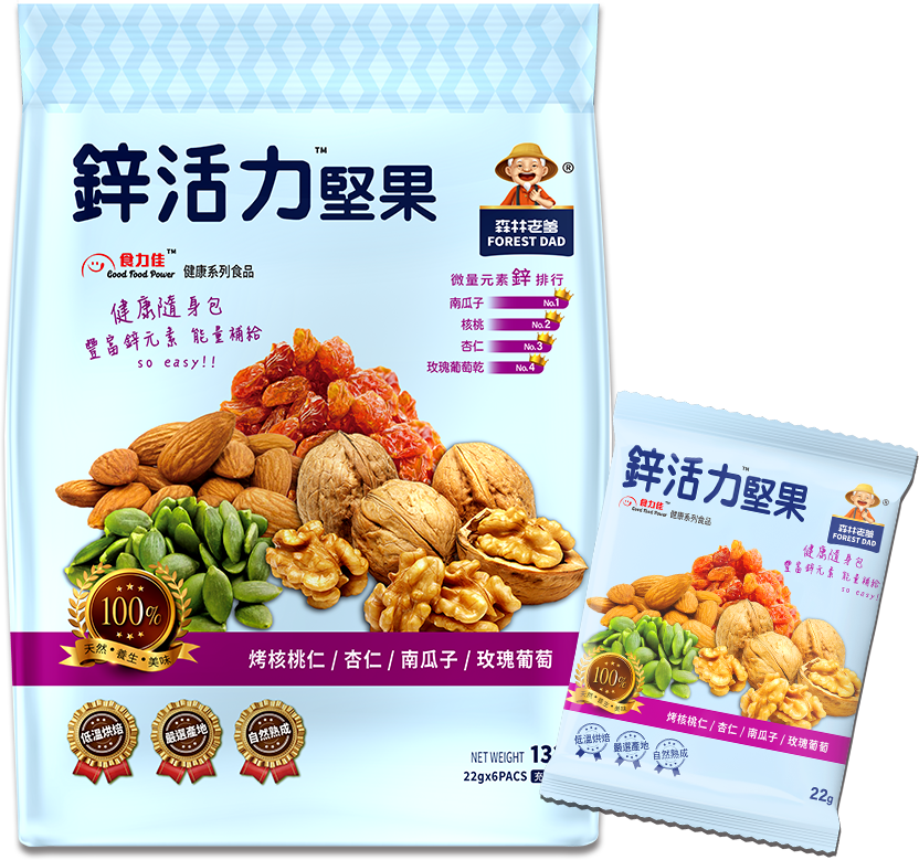 Good Food Power Forest Dad Daily Nut-Zinc Active, , large