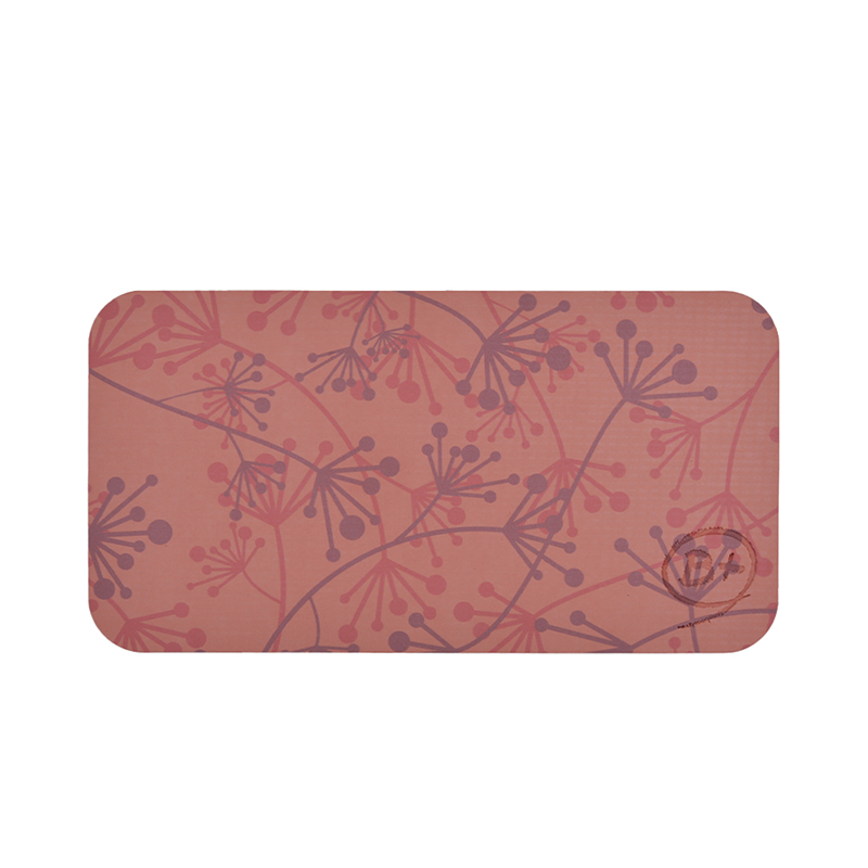 【Monster】 Soft Diatomaceous Earth Soap Dish Absorbent Mat (19x10cm) – Cloudy Sea Blossom, , large