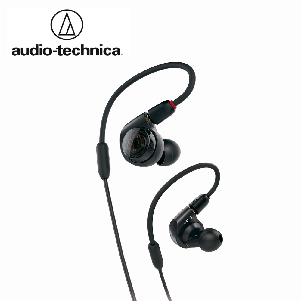 Audio-Technica 鐵三角 ATH-E40 雙動圈耳塞式耳機【敦煌樂器】, , large