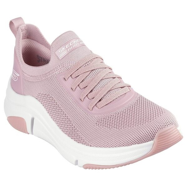 Kixpress-Skechers Bobs Sparrow Flex 女 運動休閒鞋 舒適 穿搭 粉紅 白 [117580BLSH], , large