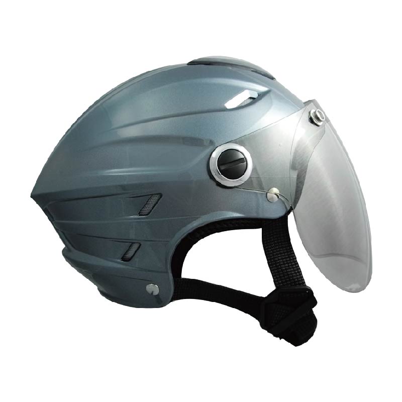 【平剛】GP-5 圓弧鏡素色雪帽 021 法國灰, , large