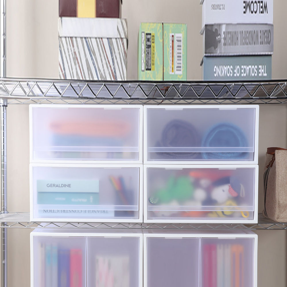 【真心良品】KEYWAY聯府  FINE抽屜整理箱30L-1入, , large