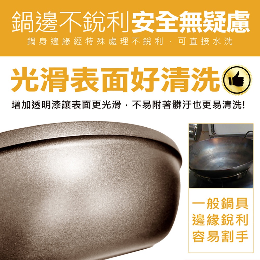 【日本Peacetar必仕達】澳洲原礦 手工鑄造 輕食系列煎餃鍋25cm 不沾鍋 平底鍋 餃子鍋, , large