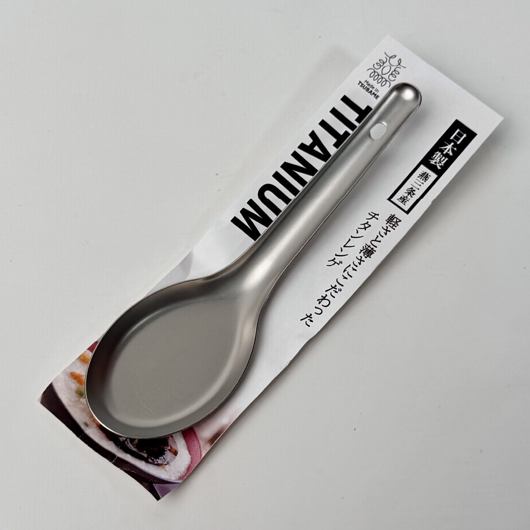 titanium spoon, , large
