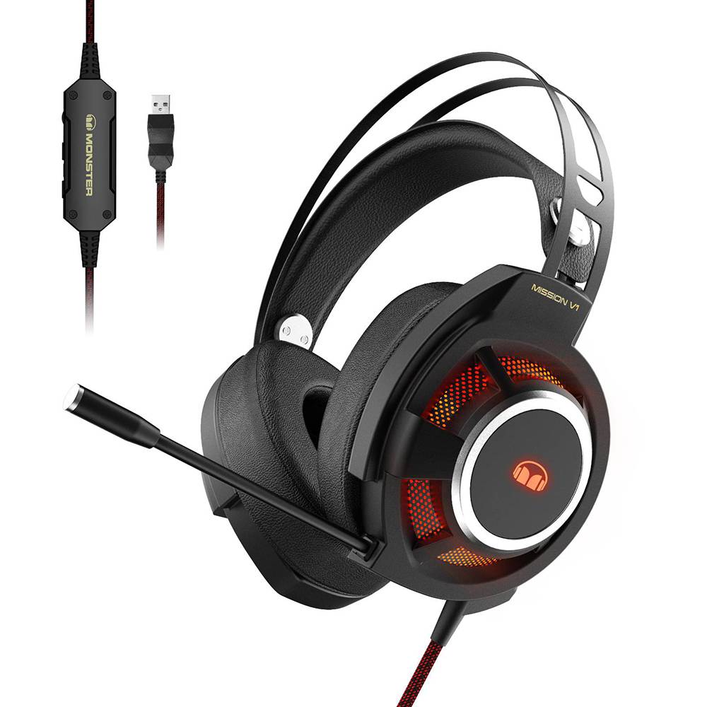 Monster MissionV1 Gaming Headset, , large