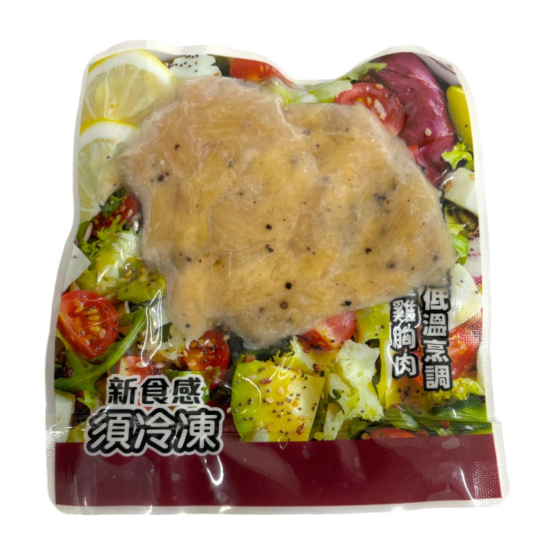 好料 舒肥切塊嫩胸肉-黑胡椒100g(冷凍), , large