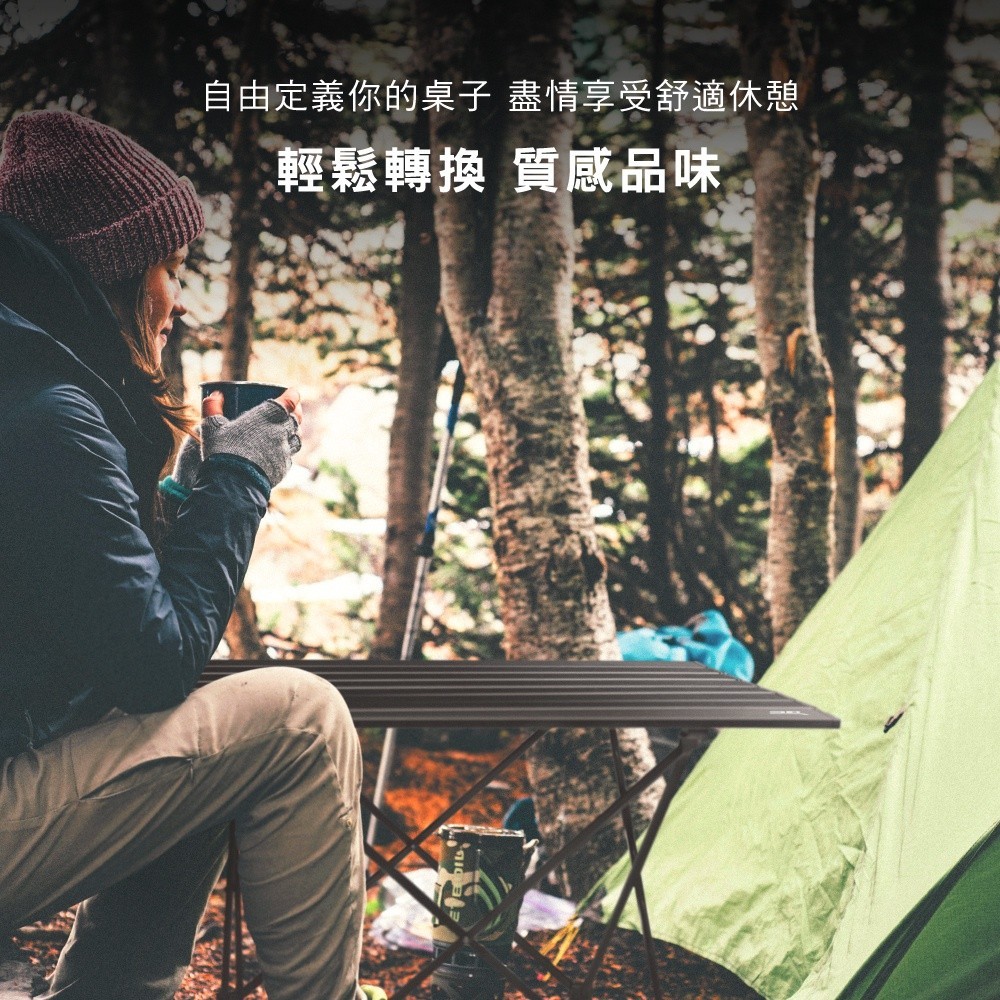【3D Mats】  航太鋁合金羽量級摺疊桌, , large
