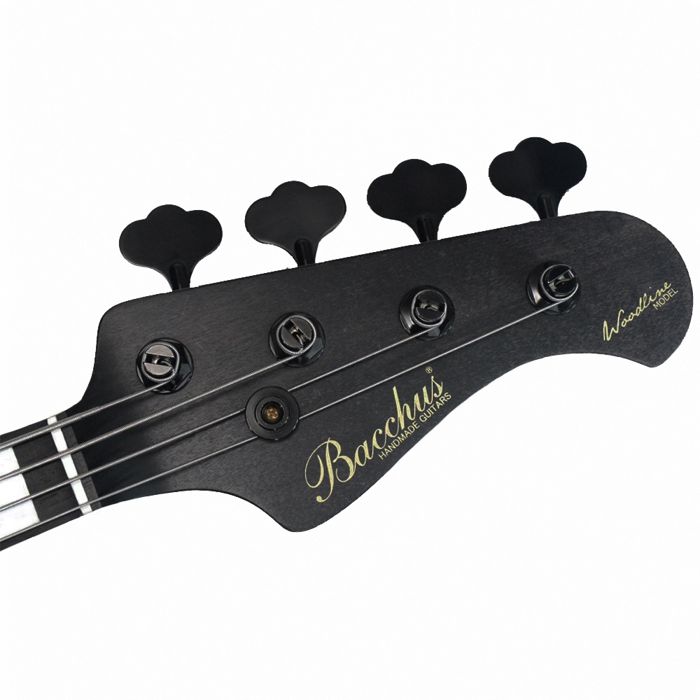 Bacchus WOODLINE417AC-BGP-E 電貝斯 黑金特殊款【敦煌樂器】, , large