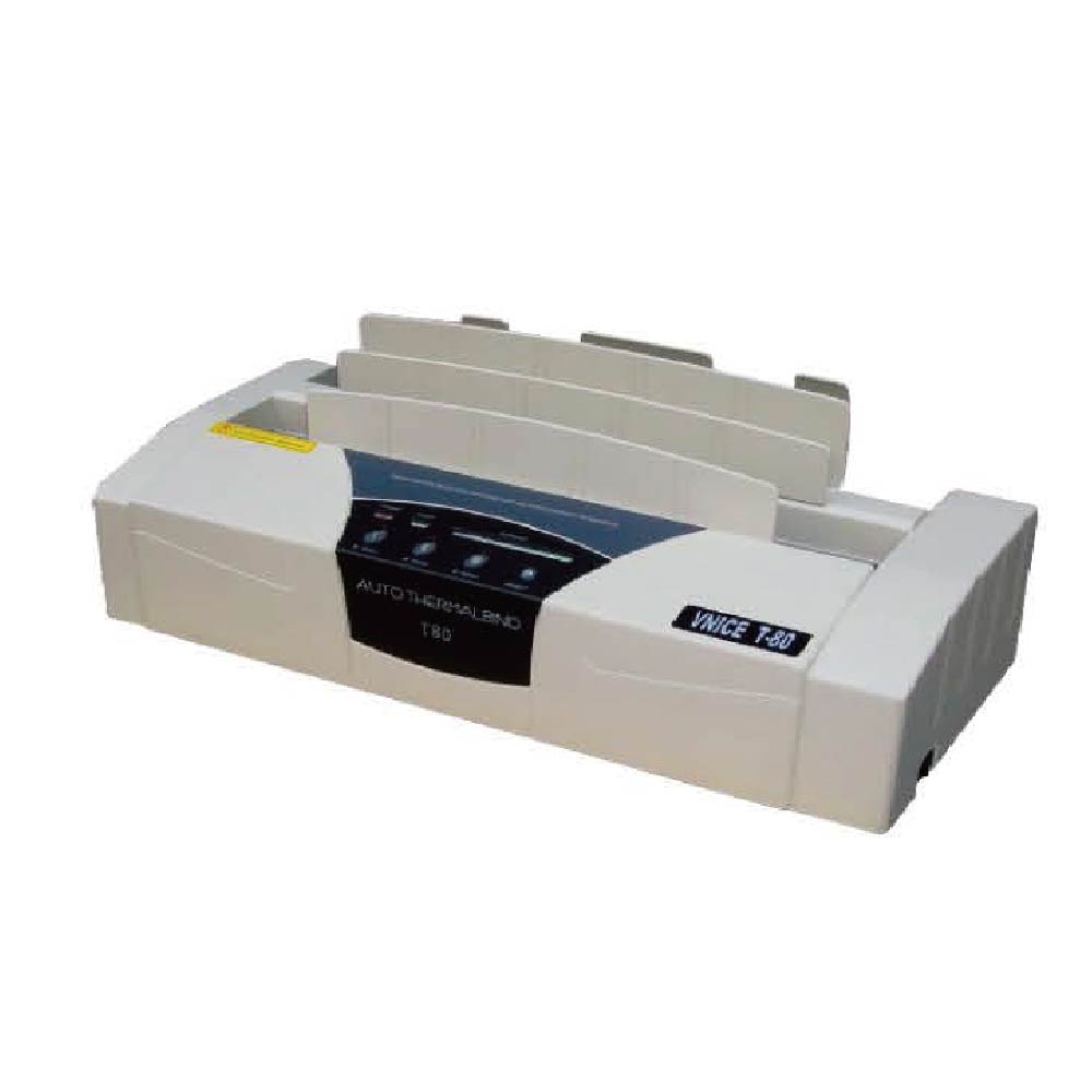 【Vnice 維娜斯】 多功能 電子式 膠裝機 寬度32cm 厚度50mm / 台 T-80(自動夾本), , large