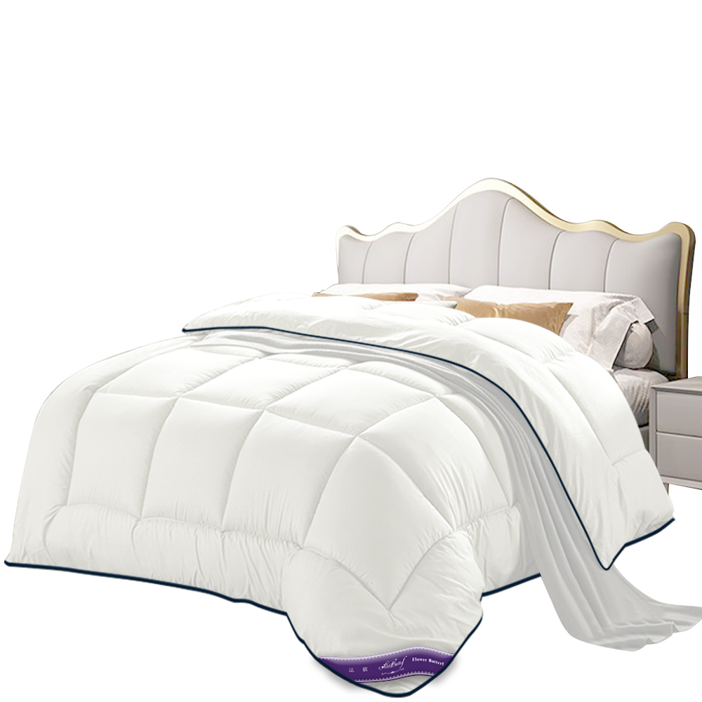 Buy one get one free [FlowerButterf] Natural Brushed Gold Silk Quilt 2.5Kg (Quilt/Quilt/Silk Quilt/Four Seasons Quilt) (FB0008-W25), , large