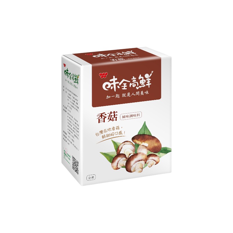 味全高鮮香菇鮮味調味料320g, , large