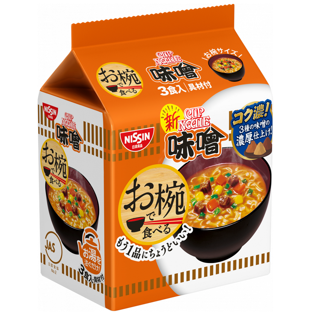 Nissin small noodle-miso