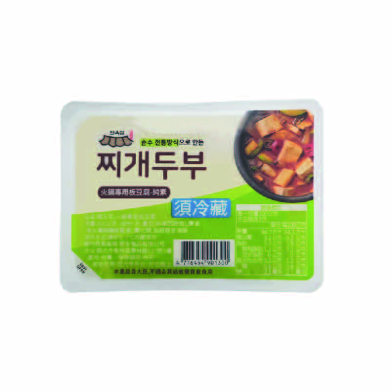 韓玉宅-火鍋專用板豆腐300g, , large