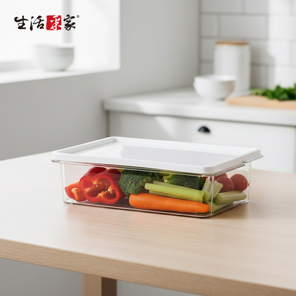 SHCJ 食材分裝疊加保鮮盒【1000ml】 冷凍冷藏 薄型保鮮盒 扁型保鮮盒 凍肉盒 冷凍保鮮盒 肉類冷凍保鮮 冰箱收納