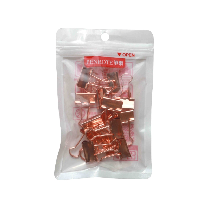 Rose Gold Binder Clips &ndash; #5, , large