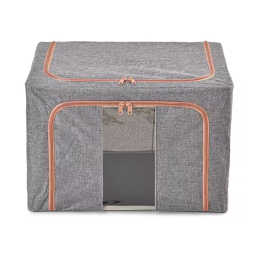 100L Oxford cloth steel frame foldable storage box