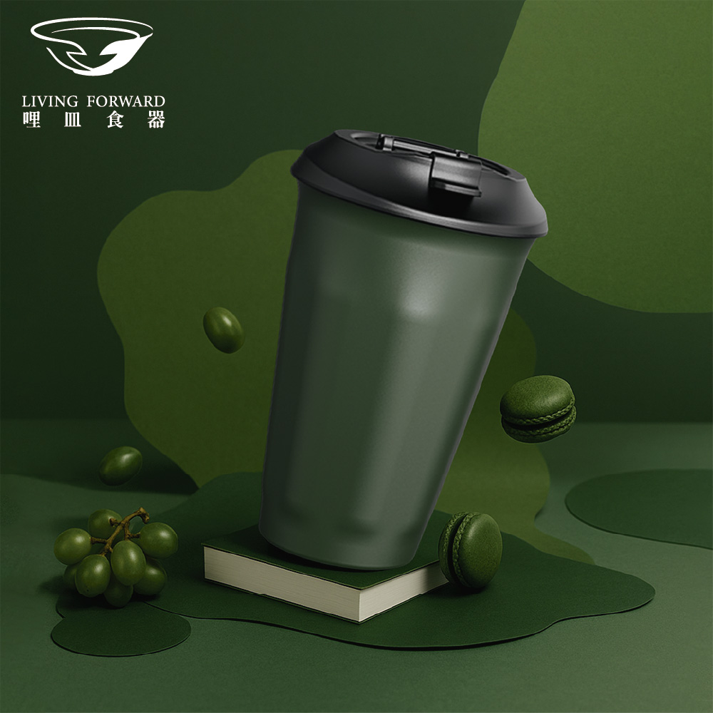 【哩皿食器】台灣製  CPET 潔晶隨行杯組 480ml, , large
