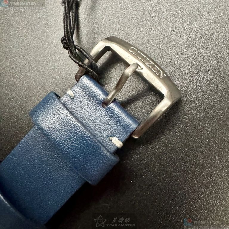 [星晴錶業]CITIZEN手錶,42mm,CI00022寶藍色錶面銀錶殼寶藍真皮皮革錶帶款, , large