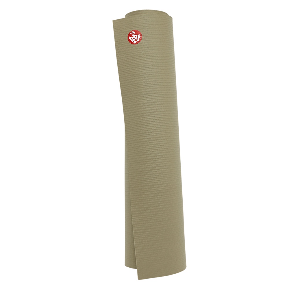 【LOTUS】Manduka PRO Mat 瑜珈墊 6mm Rock橄欖綠 德國製 PVC瑜珈墊 台灣公司貨 現貨免運, , large