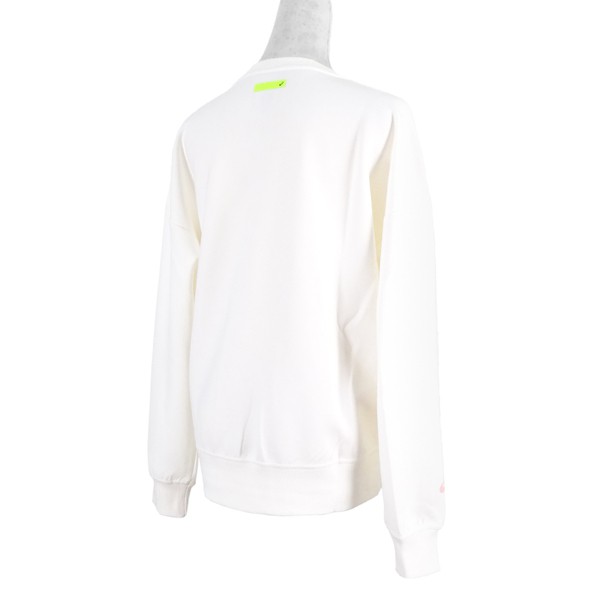 Asics Shirts 女 長袖 上衣 休閒 棉質 舒適 經典 百搭 米白 [2032C074-101], , large