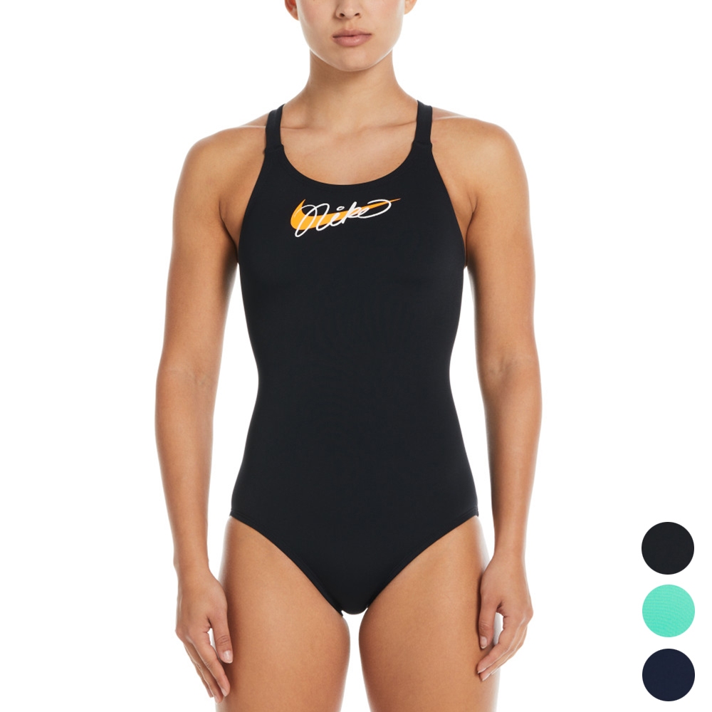 NIKE SWIM 初階連身泳裝 女泳裝 基礎泳裝 連身泳裝 NESSE018 24SS 【樂買網】, , large