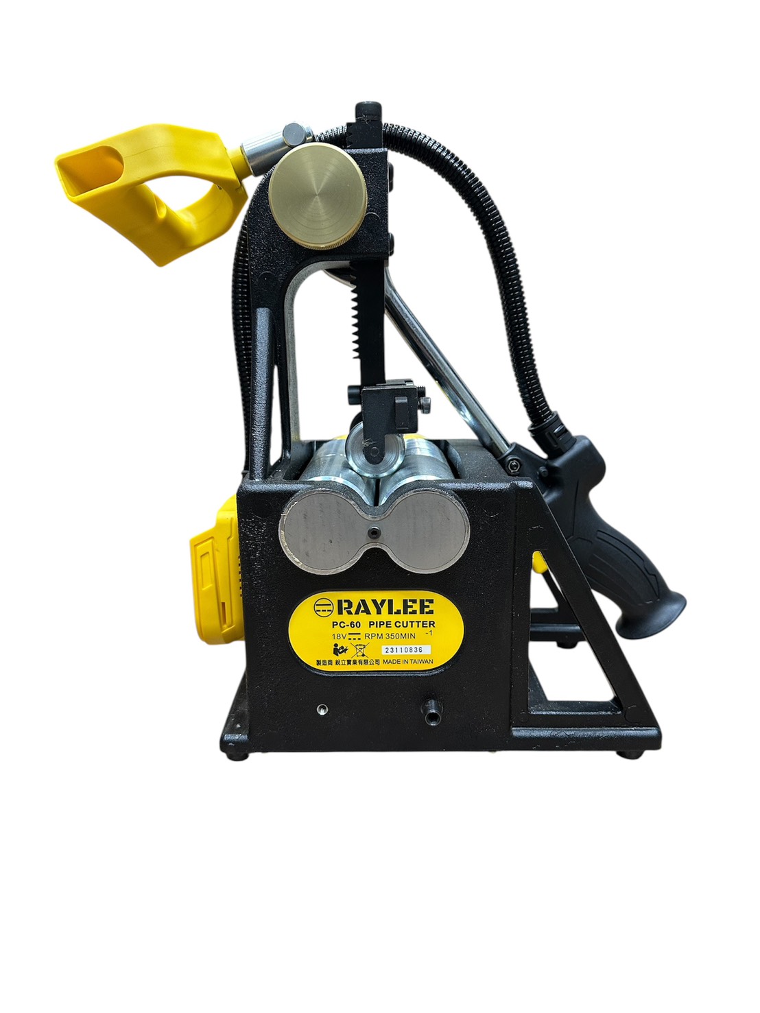 WIN五金 銳立牌 18V無刷切管機 PC-60(單主機)無刷充電白鐵管切管機 可切2吋半白鐵管 被覆管切斷 水管切管機 水管切斷機, , large