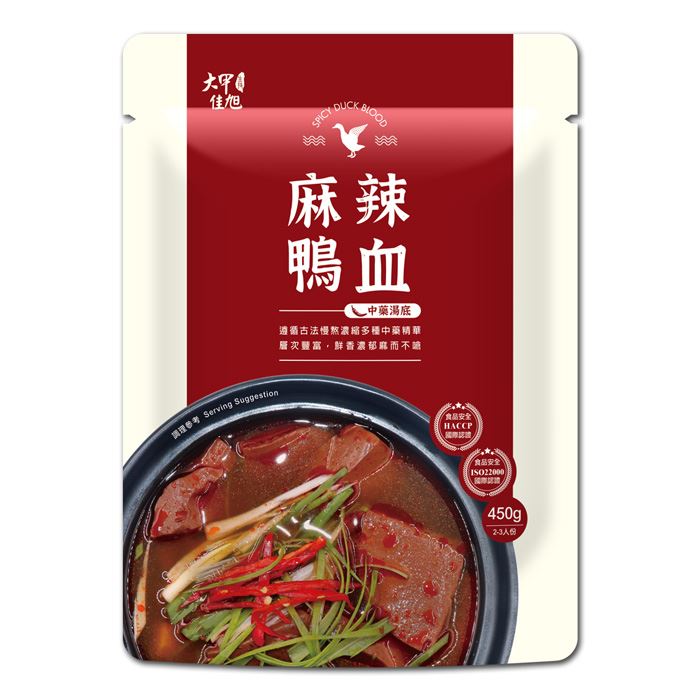 [泓俐]大甲佳旭麻辣鴨血中藥湯底450g, , large