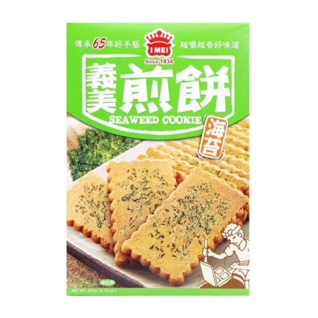 義美量販海苔煎餅231克x2盒