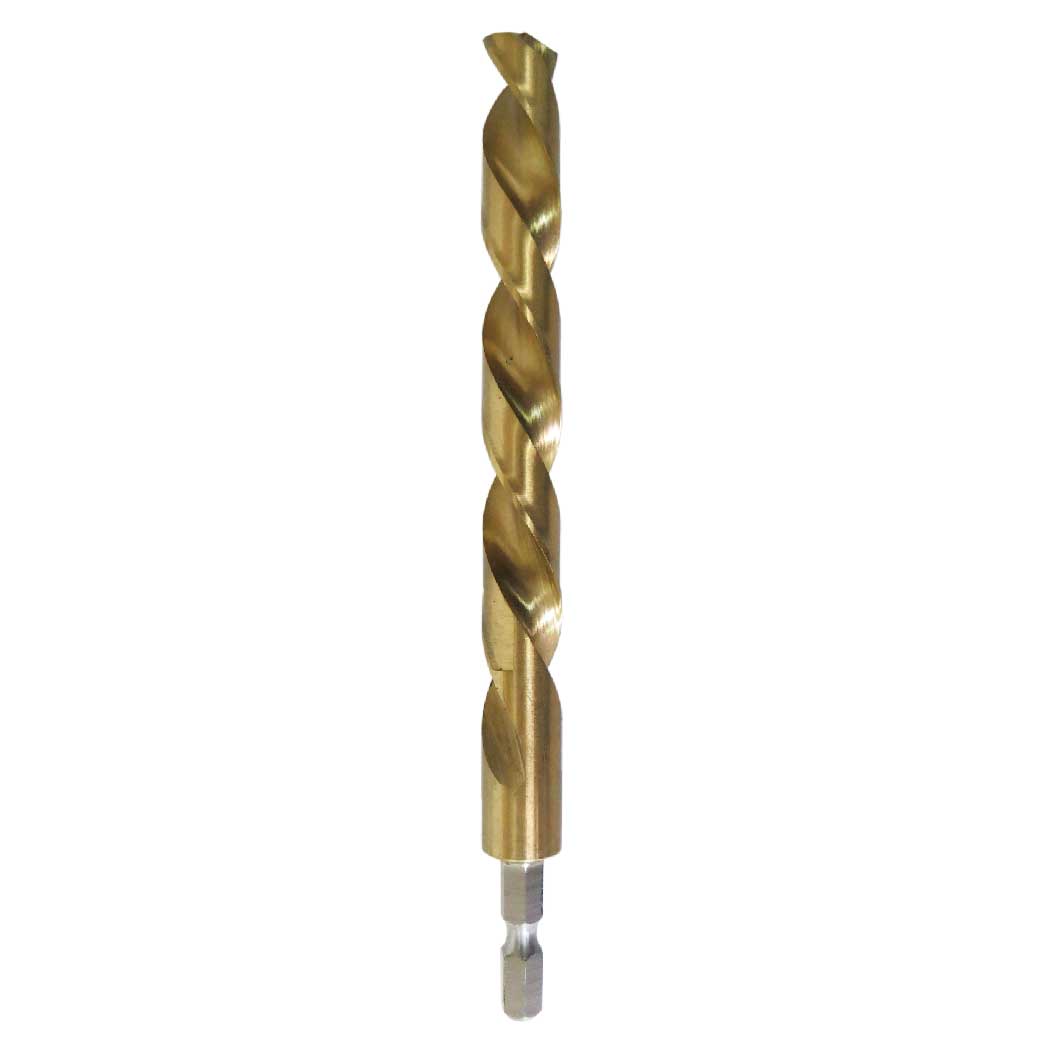J Hexagonal galvanized iron screwdriver drill bit - 1/2 (4 points/12.7mm)