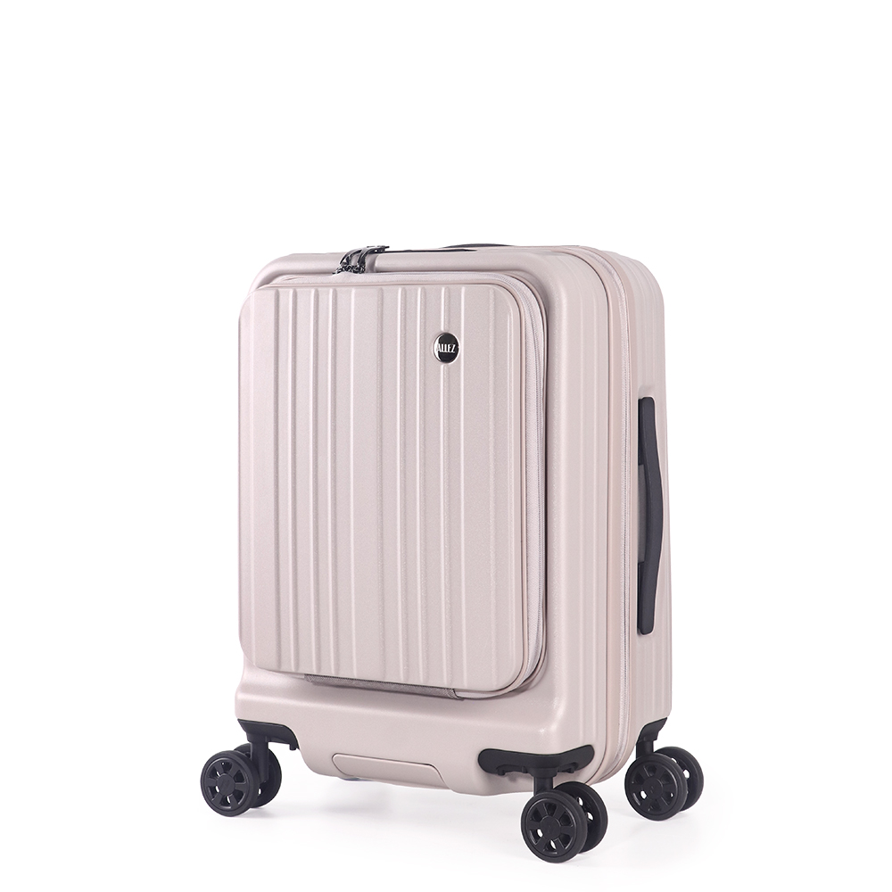 【ALLEZ】Front-Opening Luggage II 21-inch Spring buds Green , , large